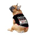 thumbnail image 5 of Funny Matching Family Christmas Pajamas Snowman Chilling, Long Sleeve Top And Wide-leg Pants, Size NB-Men 6XL, 5 of 7