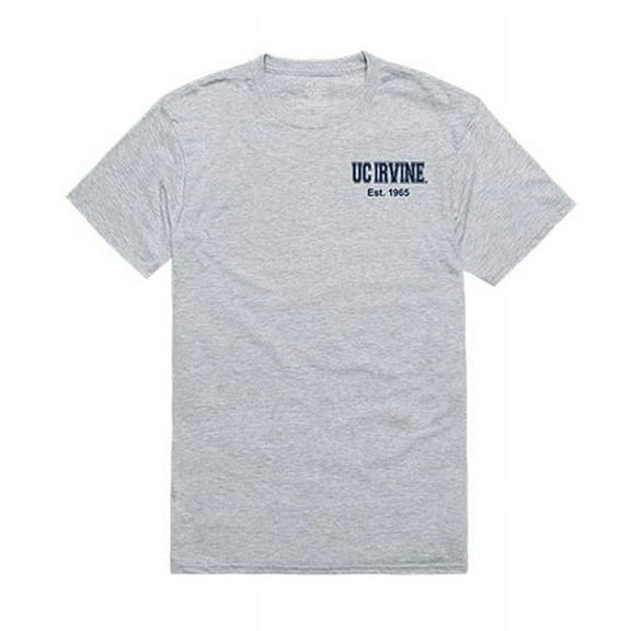 University of California Irvine Practice Tee for Men - Heather Grey - Medium