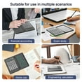 thumbnail image 6 of Desktop Scientific Calculator with Erasable Writing Board, 10-digit LCD Display Foldable Desk Calculator, 2 Line Physics Calculator for School Students, Financial, Office, Business, Engineering, 6 of 7