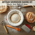 thumbnail image 3 of GIRACOA Sourdough Bread Baking Supplies Set, 9 Inch Round & 10 Inch Oval Cane Banneton Bread Proofing Basket Kit Gifts for Bakers Women Wife Mom, 3 of 7