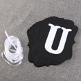 thumbnail image 3 of Miangastore JUST MARRIED Paper Bunting Banner Wedding Party Favors, 3 of 6