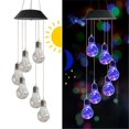 thumbnail image 2 of Solar Wind Chime Led Glass Lamp Garden Lamp Bulb Ip65 Waterproof Automatic, 2 of 4