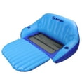 thumbnail image 6 of Swimline 72" Inflatable 2-Person Duo Love Seat Swimming Pool Float with Convertible Foot Rest - Blue, 6 of 6