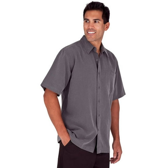 royal robbins desert pucker short sleeve shirt,obsidian,small