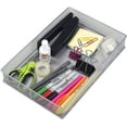 thumbnail image 5 of YBM Home Silver Mesh Drawer Organizer Tray for Home and Office 12” x 8” x 2” Silver, 2-Pack, 5 of 8