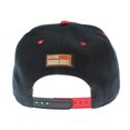 thumbnail image 3 of Nintendo Super Mario Hat Pixel Mario Character Black Snapback Hat - One Size, 3 of 3