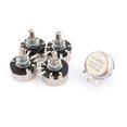 thumbnail image 1 of Unique Bargains 1W 470 Ohm Rotary Taper Carbon Potentiometer 5Pcs Silver Tone, 1 of 1