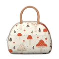 thumbnail image 2 of Office Lunch Cooler Bag for Women Men,Lunch Containers Reusable High Capacity Lunch Tote Bags for for Supermarket Shopping (Mushroom ), 2 of 7