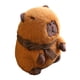 thumbnail image 4 of Carpincho de peluche, muñeco de de peluche, decoración del hogar abrazable, juguete de peluche de para regalos, niños y adolescentes marrón, 4 of 8