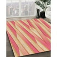 thumbnail image 3 of Ahgly Company Machine Washable Indoor Rectangle Transitional Orange Area Rugs, 3' x 5', 3 of 7