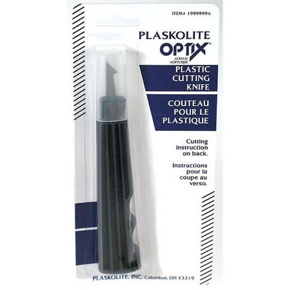 Plaskolite Couteau à Découper en Plastique Optix
