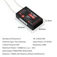 thumbnail image 4 of Remote control,P Col Fs-st8Vehicles Ant Protocol Cars Helicopters 8ch Receiver Cars Remote With 1000m Remote With Fs-sr88-10 Channels Airplanes Remote Ant Distance -st8 Ant, 4 of 5