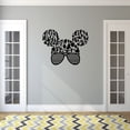 thumbnail image 2 of Sunglasses Character Cartoon Design Customized Name Wall Decal - Custom Vinyl Wall Art - Personalized Name - Baby Girl Boy Bedroom Wall Decal Room Decor Sticker Decoration Size (30x30 inch), 2 of 3