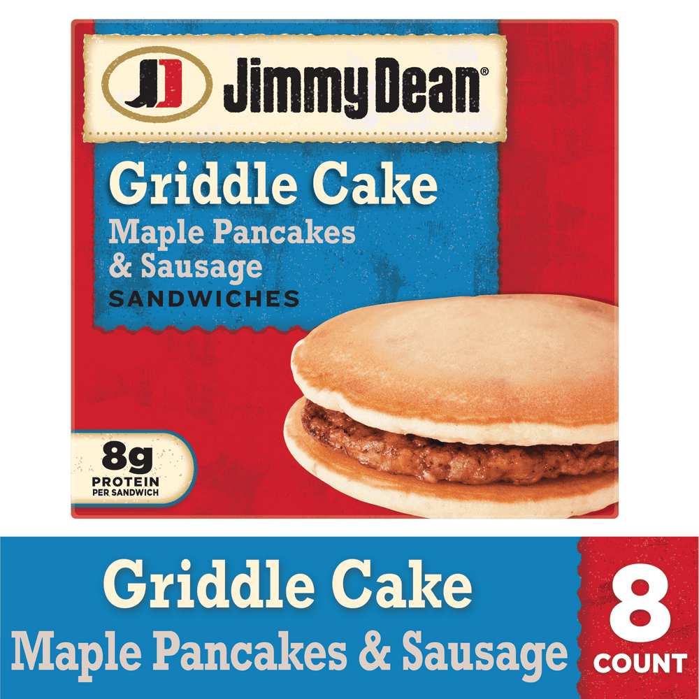 Jimmy Dean® Maple Pancake & Sausage Griddler Sandwiches, 8 Count