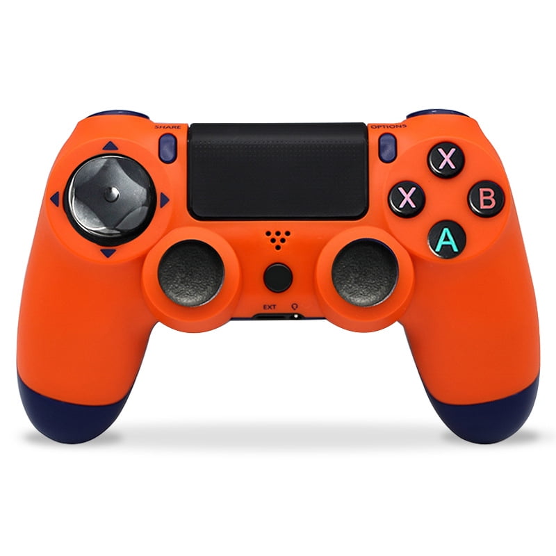 Acquista PS4 wireless 4.0 bluetooth con barra luminosa jack per cuffie  doppia vibrazione wireless gamepad controller ps4-Orange online in Italy.  750835012