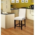 thumbnail image 3 of Linon Stewart Counter Stool, 24 inch seat height, 3 of 4