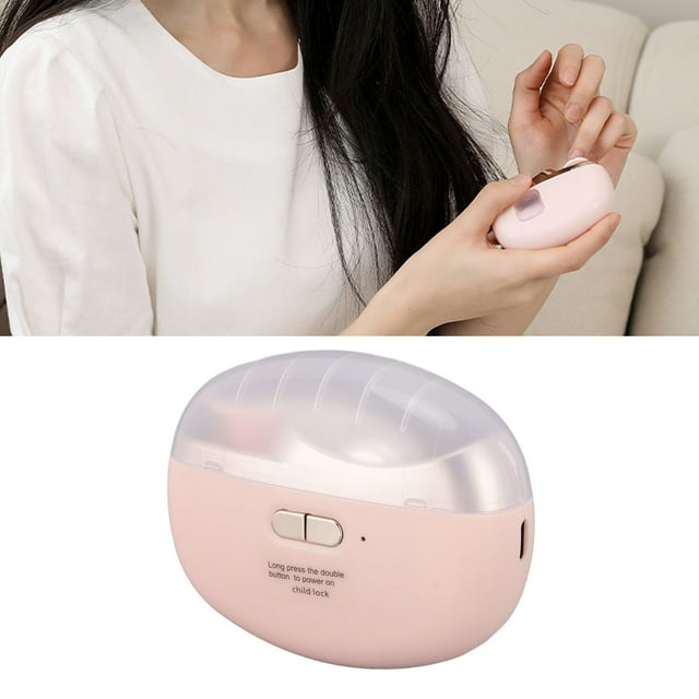 Cortauñas Eléctrico, Cortaúñas Portátil Recargable USB Con 2 Velocidades Y Luz LED Para Bebés, Niños, Adultos Y Personas Mayores