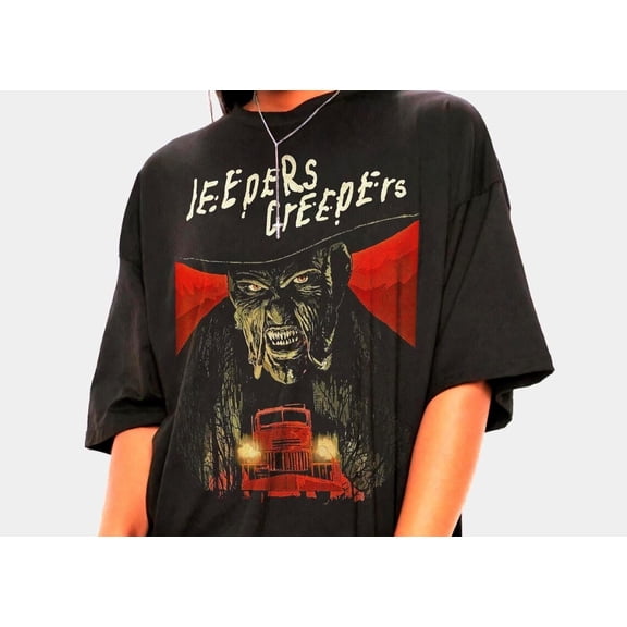 Jeepers Creepers Movie T-Shirt, Vintage Halloween Horror Shirt, Spooky Season Tee