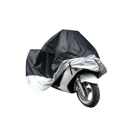 XL 180T Motorcycle Covers Outdoor Rain Snow Dust Proof All Weather