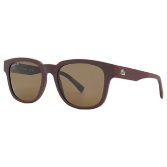 Lacoste L255S 002 Men's Matte Black Rectangular Frame Sunglasses