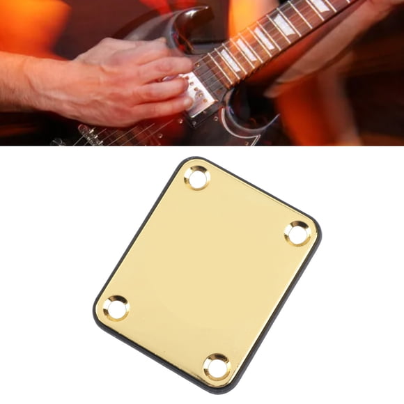 Placa De Mástil De Guitarra, Placa Protectora De Refuerzo De Placa De Mástil De Guitarra Eléctrica De Metal Para Piezas De Repuesto Estilo Tele