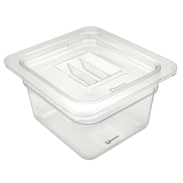 Inserto de policarbonato 1/6 C Tapa 15 cm SHORBULL Sin fugas Shorbull Inserto de policarbonato