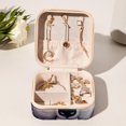 thumbnail image 6 of Koala Travel Portable Square Bracelet Holder Organizer Box with Necklace Holder - Jewelry Organizer for Girls and Women, 6 of 6