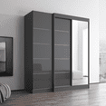 thumbnail image 3 of Aria 2D120-EX Wardrobe with 1 Mirror, 3 of 6