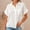49-White, variant on SELONE Linen Shirts for Women Short Sleeve Tops Blouses Regular Fit T Shirts Pullover Tees Tops Solid T-Shirts Tops Blouses Button Up Button Down T Shirts Easy Care Soft Breathable Pullover White M