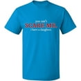 thumbnail image 2 of OXI T-Shirt - You Can't Scare Me, Basic Casual T-Shirt for Men's and Women Fleece T-Shirt Short Sleeve - Sapphire Large, 2 of 3