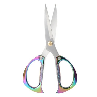 Heavy-Duty Household Shears for Versatile Use Titanium-Styled Stainless Steel Multipurpose Scissors