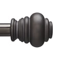 thumbnail image 1 of Hometrends Bangle 1" Pewter Drapery Rod Set, 1 of 3