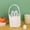 B, variant on YHAICO Easter Candy Eggs Small Flower Basket Easter Storage Baskets Fruit Picking Picnic Basket Baskets with Handle Colorful Fillable Egg Surprise Easter Bunny Handbag Ear Basket Party Gift Box