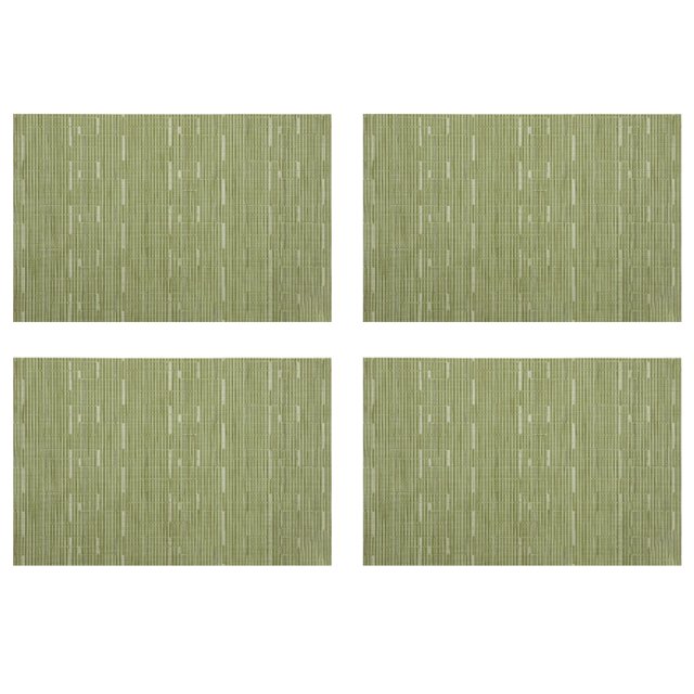 Manteles individuales para mesa, manteles individuales resistentes al calor para mesa de cocina, manteles individuales de PVC, fáciles de limpiar