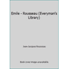 Emile - Rousseau (Everyman's Library) [Paperback - Used]