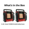 thumbnail image 2 of Mr. Heater F232000 Portable Buddy Heater (2-Pack) Bundle, 2 of 7