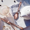 thumbnail image 5 of Skandia™ Mirabella Satin Copper - 20 Piece Flatware Set, Service for 4, Forged, Titanium, 5 of 5