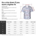 thumbnail image 5 of Susaid Rabbit And Floral Print Hawaiian Shirts for Men Women,Hawaiian Summer Short-Sleeve Casual Relaxed-Fit Button-Down,Large, 5 of 7
