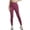 Wine, variant on Women's High Waist Seamless Yoga Pants | Lifting Workout Leggings Non See Through | Sculpting Compression Tights for Fitness, Running, Gym(,S)