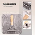 thumbnail image 5 of Pet Grooming Brush, 2 Sided Undercoat Rake for & Cats,Safe Dematting Comb & Deshedding Tool for Mat, 5 of 5