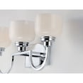thumbnail image 3 of Maxim 26063WTPC 25 in. Swale 3 Light Polished Chrome Bath Vanity Wall Light, 3 of 5