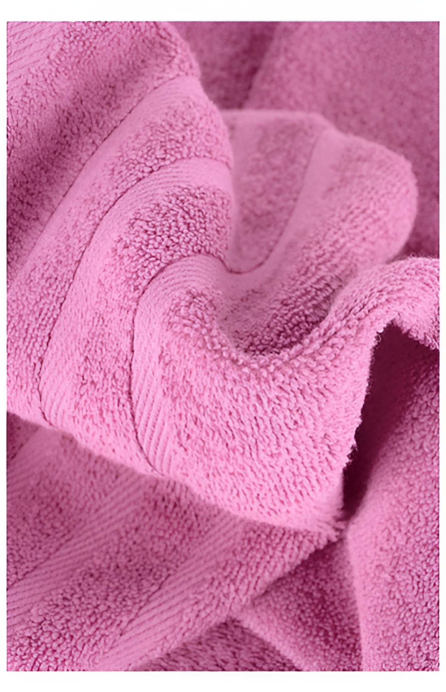 Rosyn Home Hotel Quality 100% Turkish Cotton 6 Piece Bath Towel Set Pink