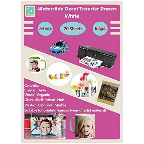 Inkjet Waterslide Decal Paper