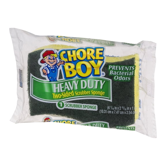Chore Boy Heavy Duty Two-Sided Scrubber Sponge