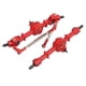 thumbnail image 2 of Juego de puente de metal RC de aleación de aluminio rojo de alta resistencia, accesorios para piezas de coche de control remoto, 2 of 14