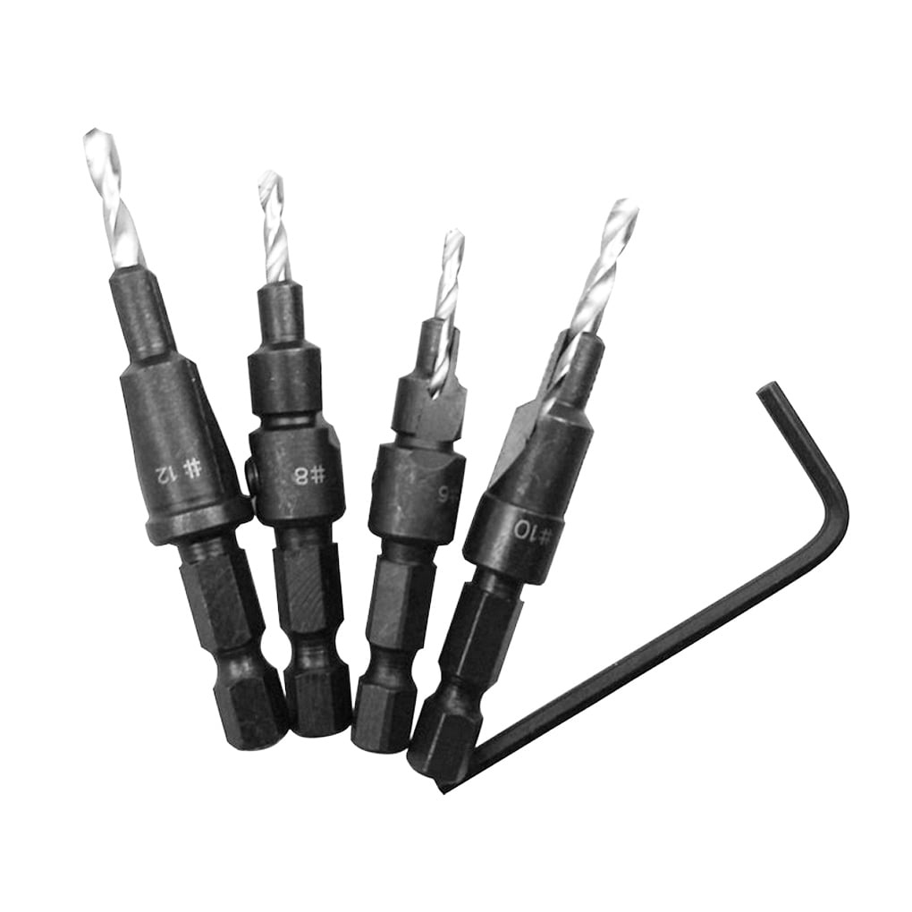 Porter Cable #10 Quikchange Countersink 1/8 Pilot Drill Hex Shank PC1895 29492 