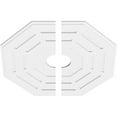 thumbnail image 2 of Ekena Millwork Westin Architectural Grade PVC Ceiling Medallion (Set of 2), 2 of 11
