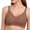 Khaki #34, variant on Soft Support Bras for Women, Comfortable No Underwire Seamless Push Up Everyday Bras with Adjustable Straps Black M