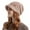 Khaki, variant on TIMIFIS Womens Slouchy Beanie Brim Hats Visor Chemo Cap Baggy Hats Solid Color Cap Cable Knit Soft Outdoor Snow Hats Ear Covered Skull Caps Cold Weather Fashiong Stylish Hat