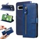 thumbnail image 1 of Estuche de Cuero PU con Cierre para Google Pixel 7 , Funda Protectora con Billetera y Correa, 1 of 6